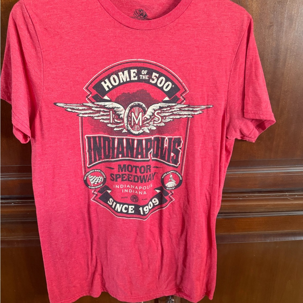 Indianapolis Motor Speedway 'Home of the 500' Red Tee